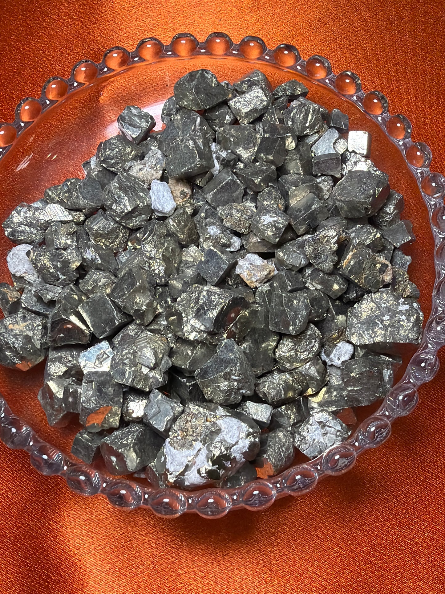 Mini Raw Pyrite Cubes