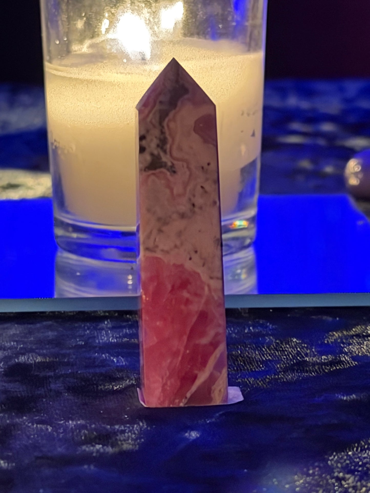 Rhodochrosite Tower from Argentina