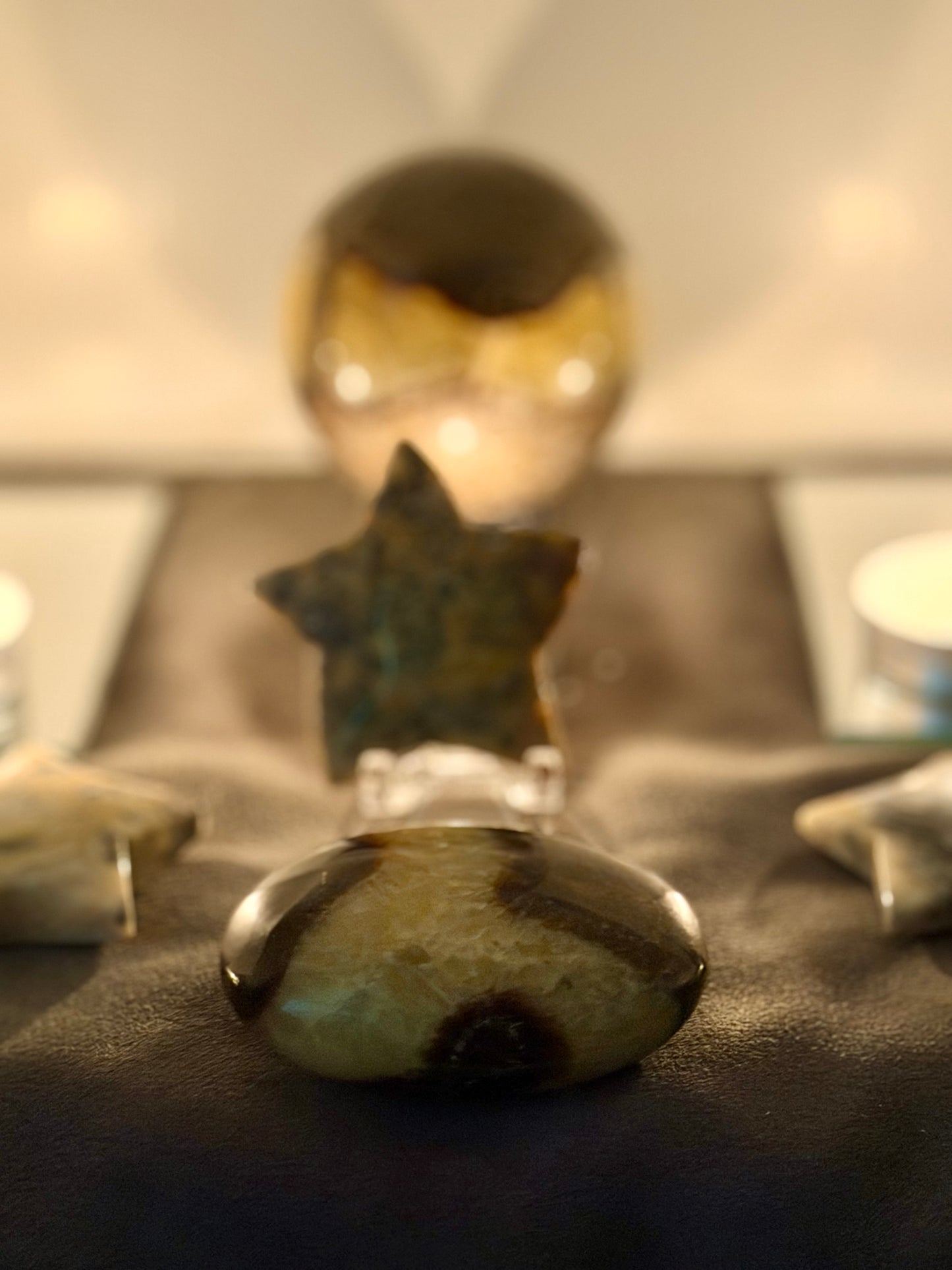Septarian Palm Stones– Grounding, Strength & Earth Energy