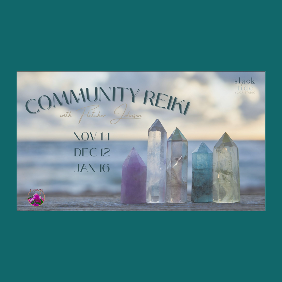 Community Reiki at Slacktide Yoga in Chestertown