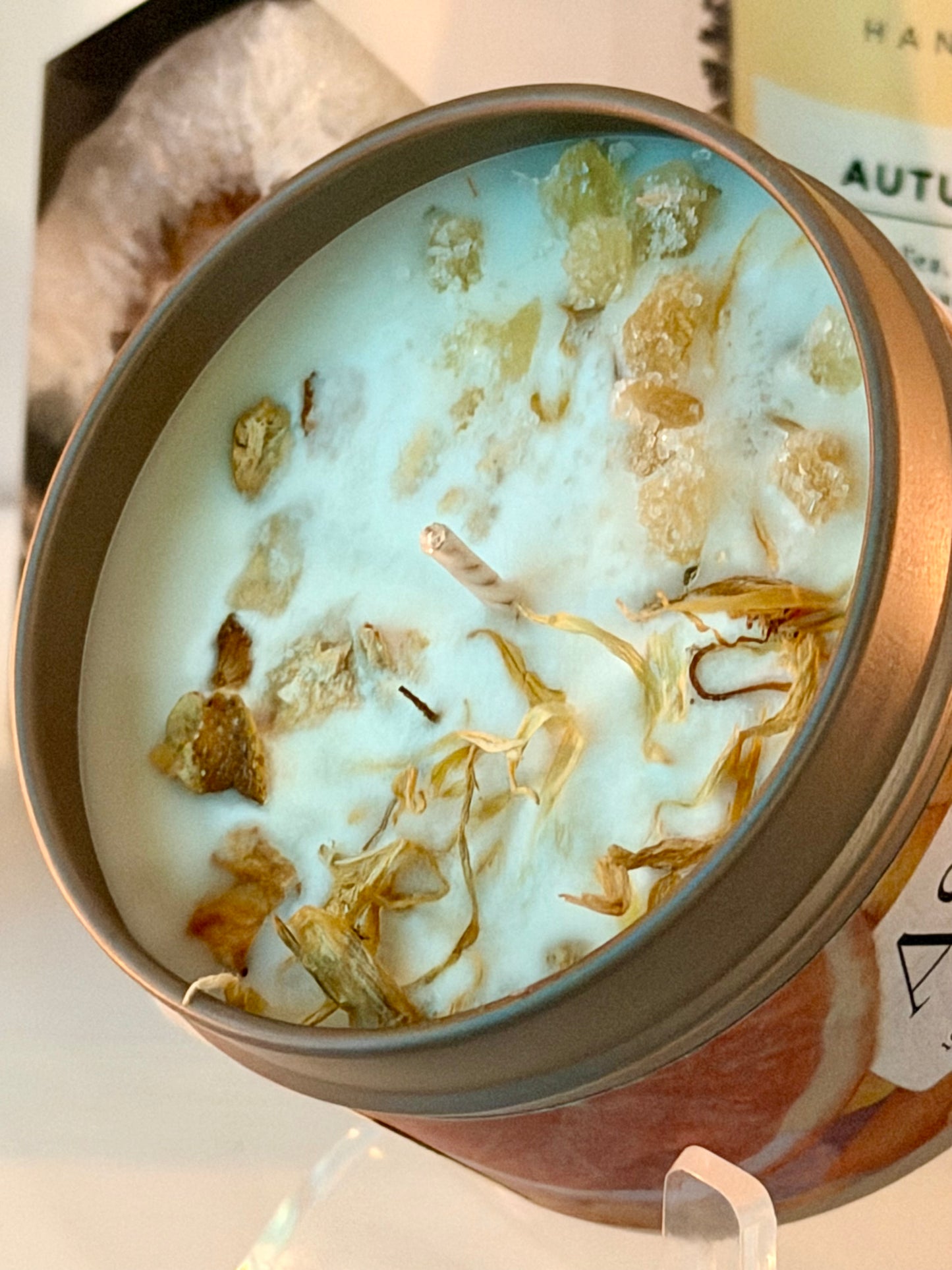Zesty Orange Ginger Soy Candle – Marigold & Citrus Ritual Blend