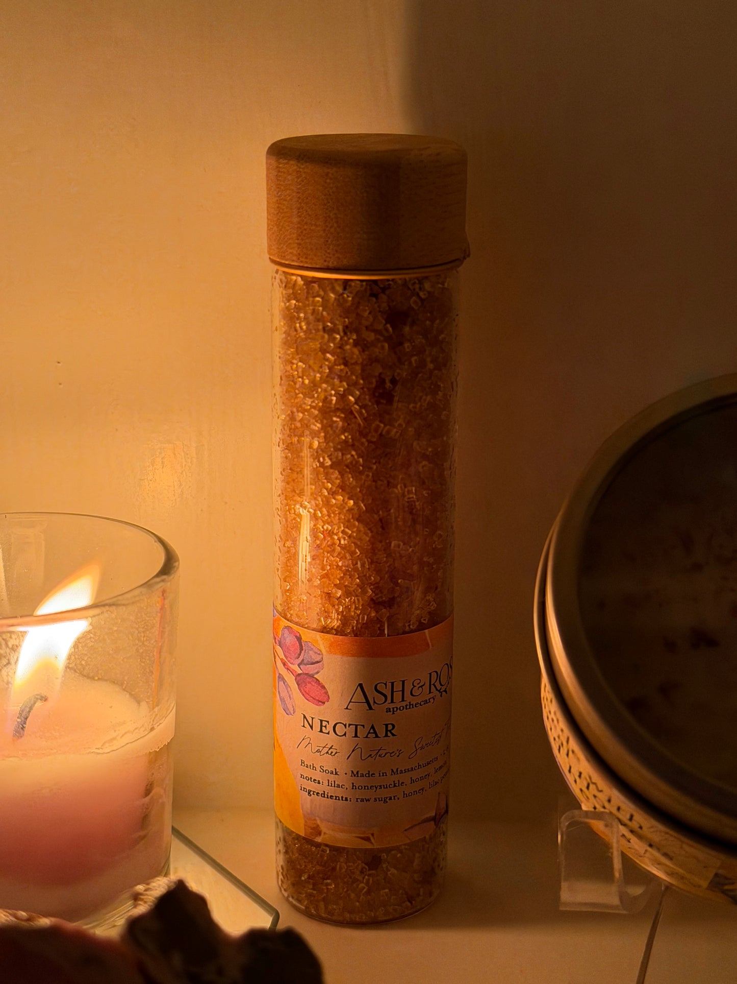 Nectar Bath Soak – Lilac, Lemon & Honey Bath Salts