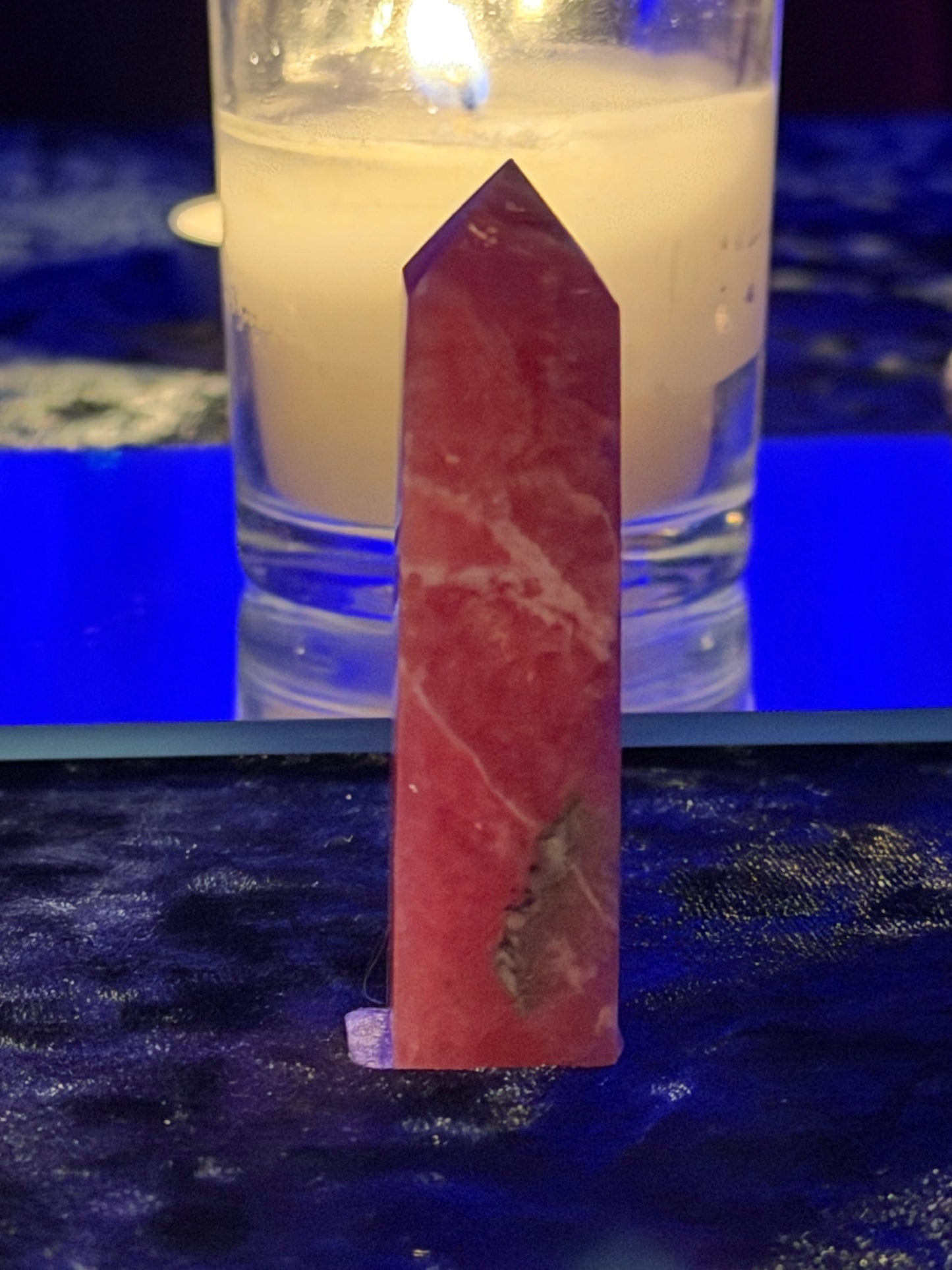 Rhodochrosite Tower from Argentina