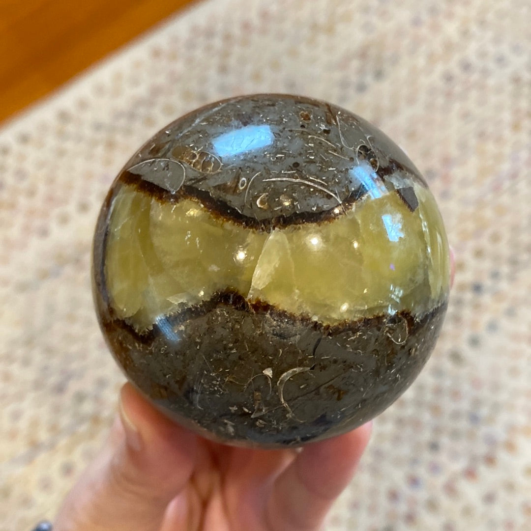 Septarian Sphere Crystal Ball