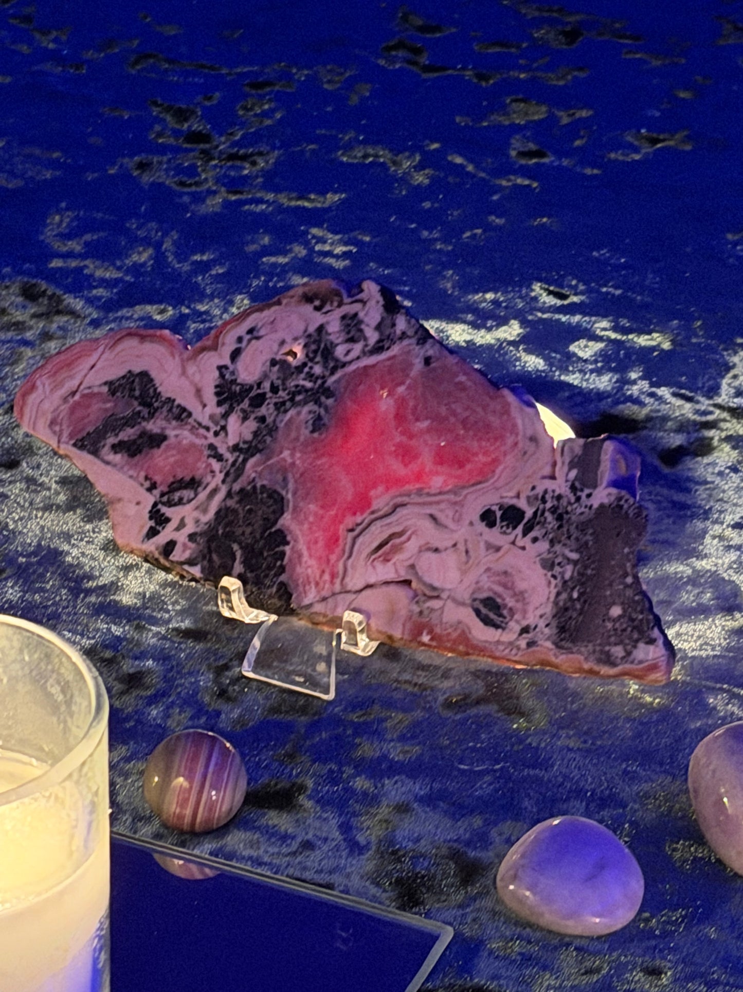 Rhodochrosite Slabs (Argentina)