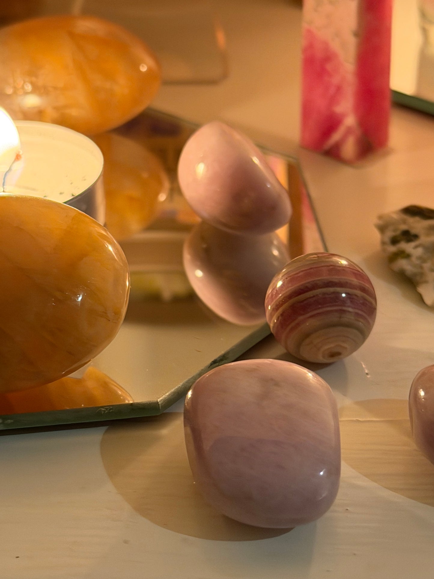 Rhodochrosite Tumble (Argentina)