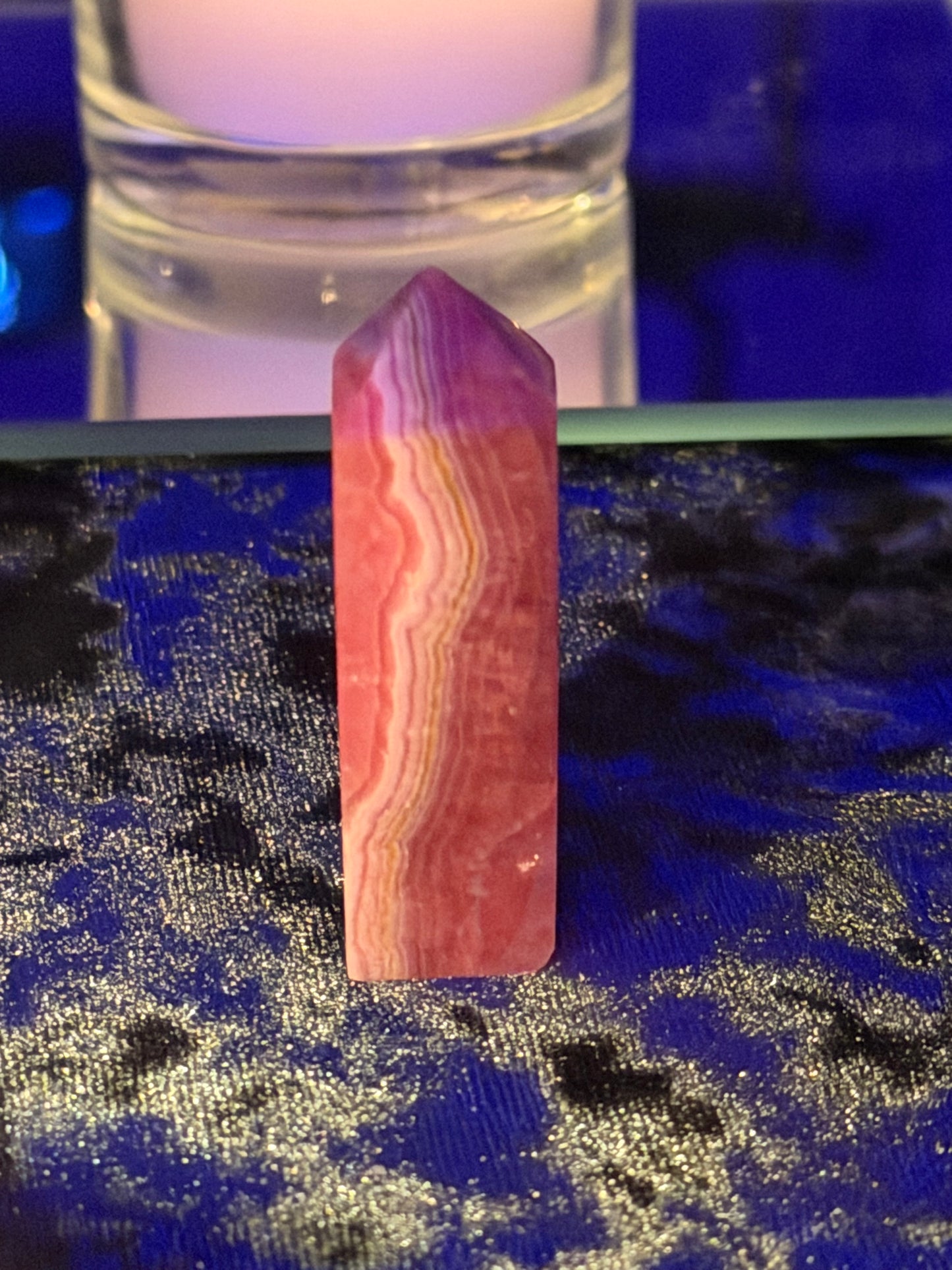 Rhodochrosite Tower from Argentina