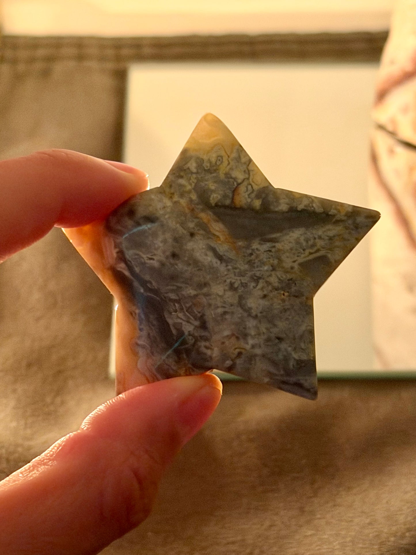 Crazy Lace Agate Stars