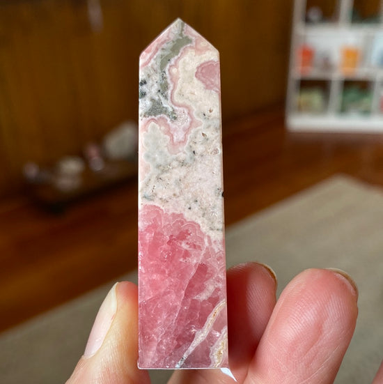 Rhodochrosite tower(s)