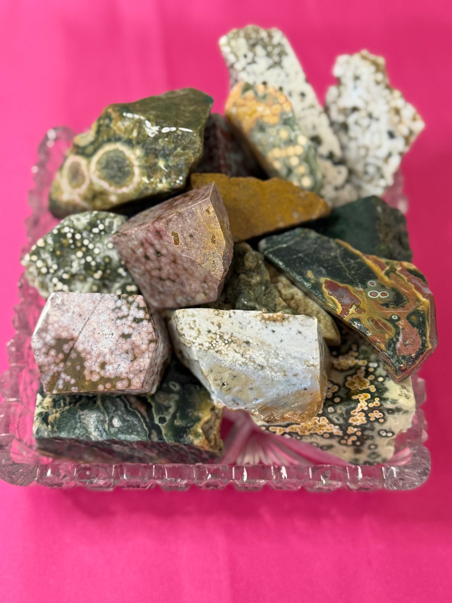 Ocean Jasper Freeform Slab