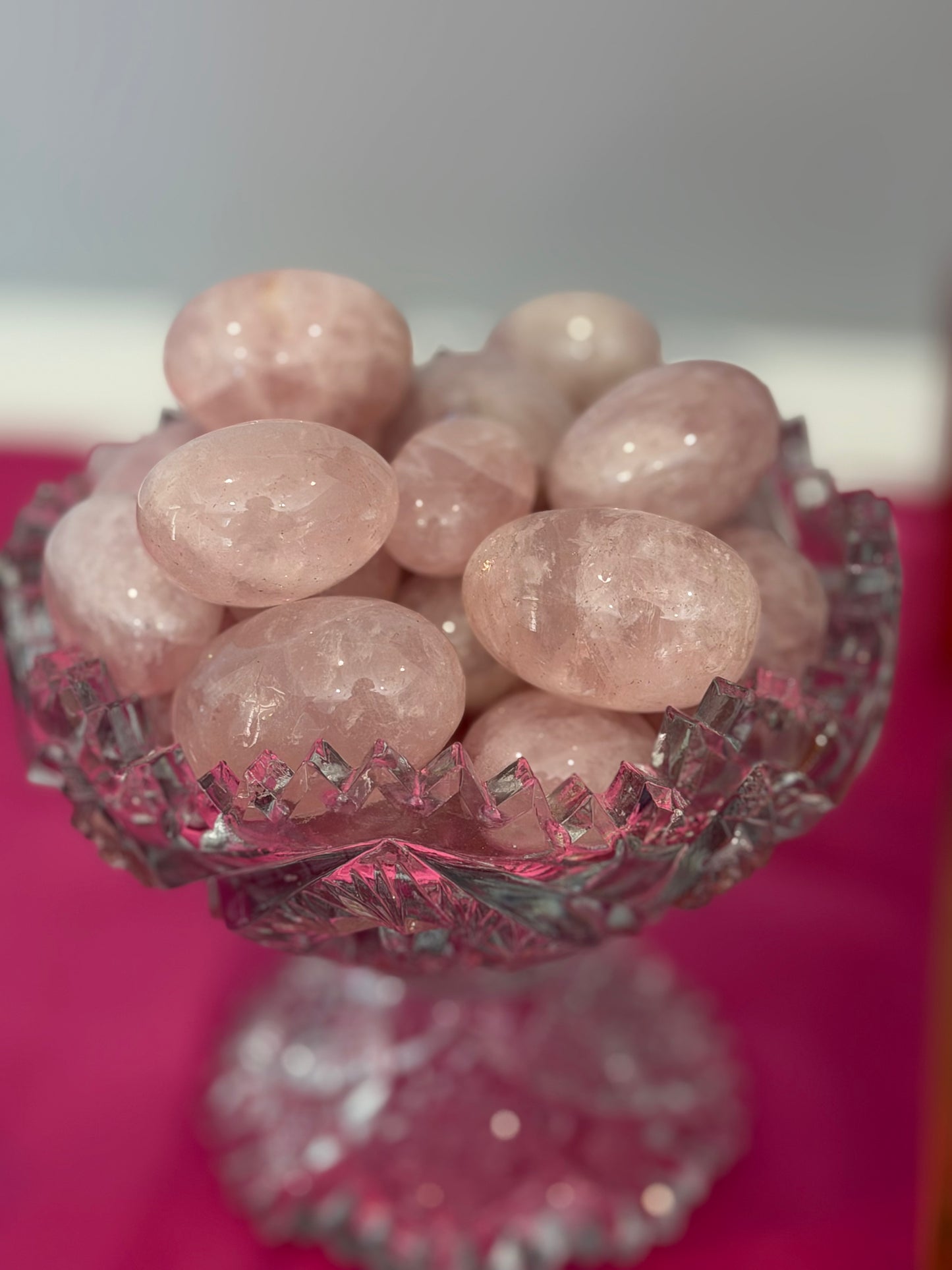 Rose Quartz Tumble- Crystal for Soft Strength