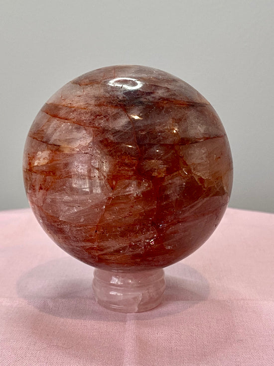 Fire Quartz Sphere