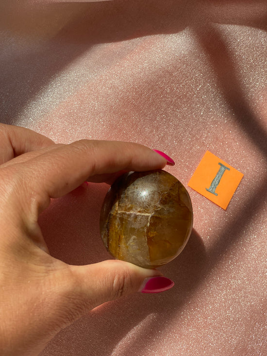 Golden Healer Palm Stone