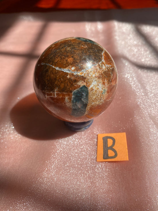 Sunstone Apatite Sphere