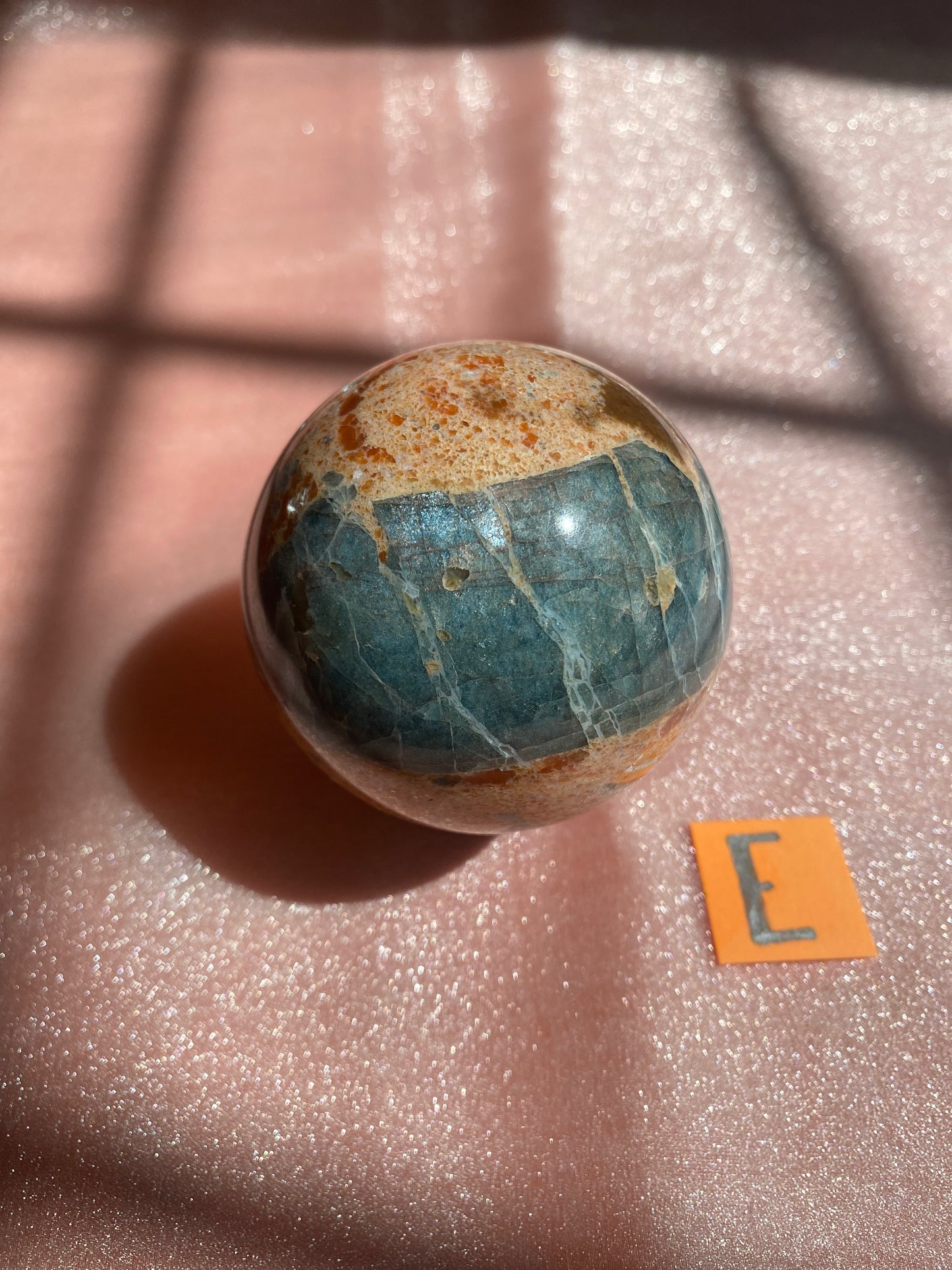 Sunstone Apatite Sphere