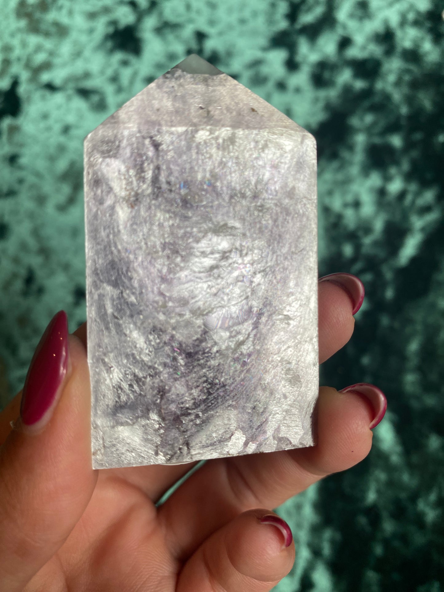 Lepidolite Purple Mica Obelisk