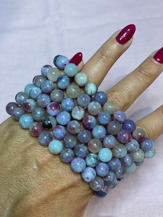 Unicorn Stone Stretchy Bracelet - Love, Joy & Emotional Healing
