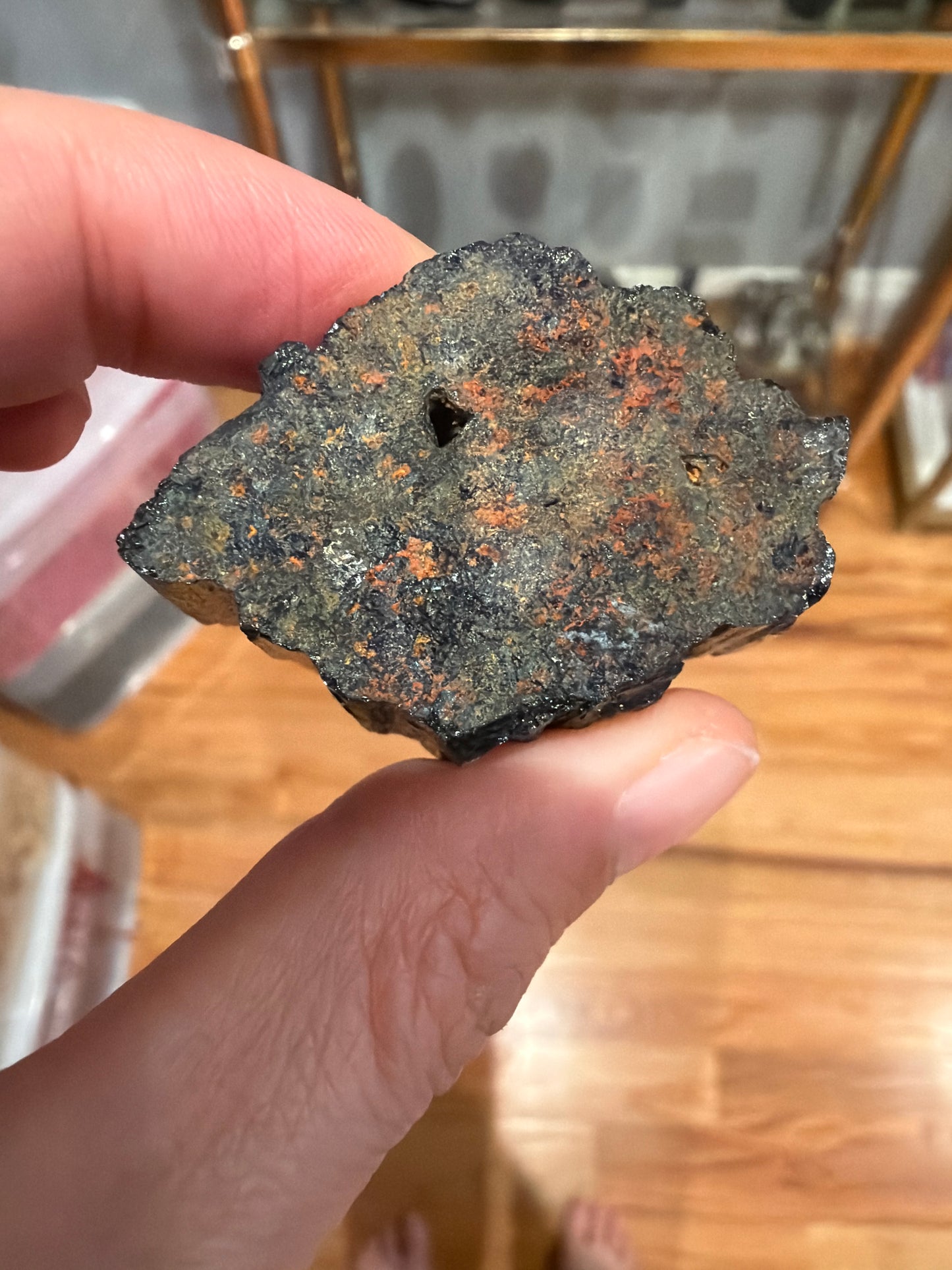 Black Tourmaline Crystal for Protection & Grounding