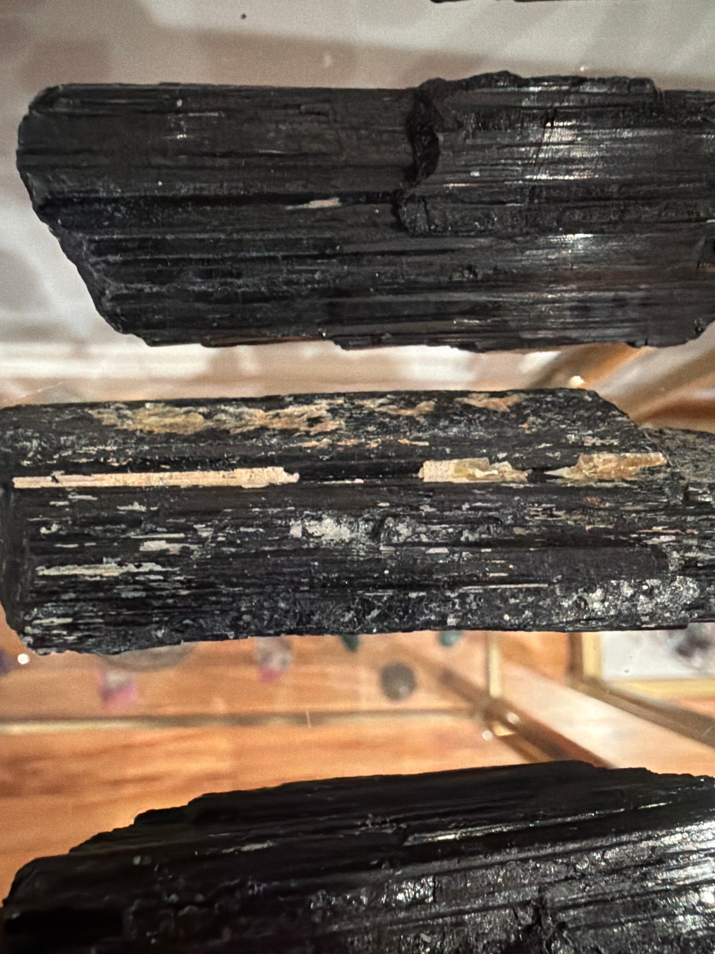 Black Tourmaline Crystal for Protection & Grounding