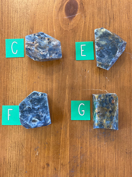 Blue Kyanite Crystal Polished Freeform Healing