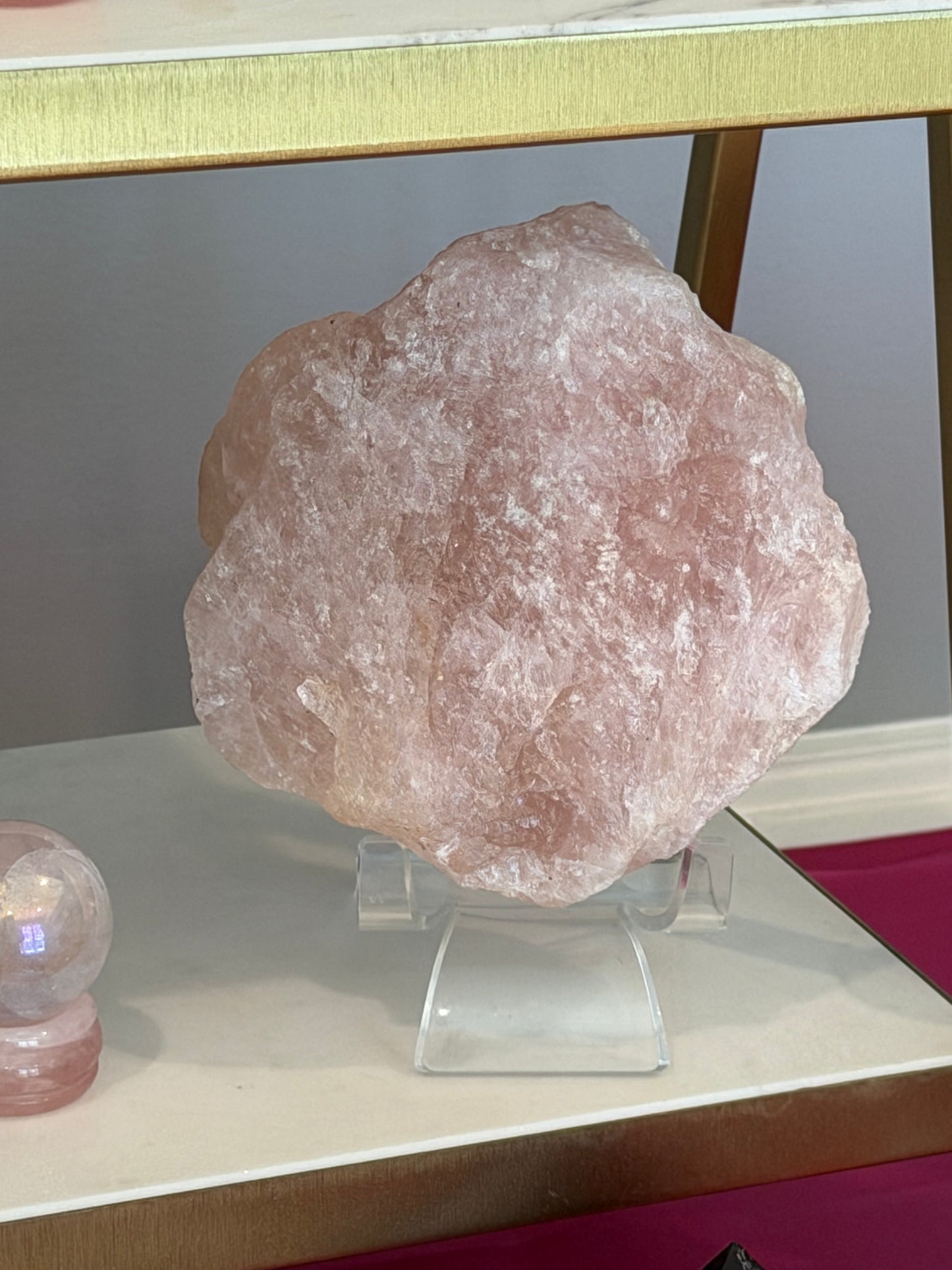 Large Raw Rose Quartz – Heart Healing Crystal