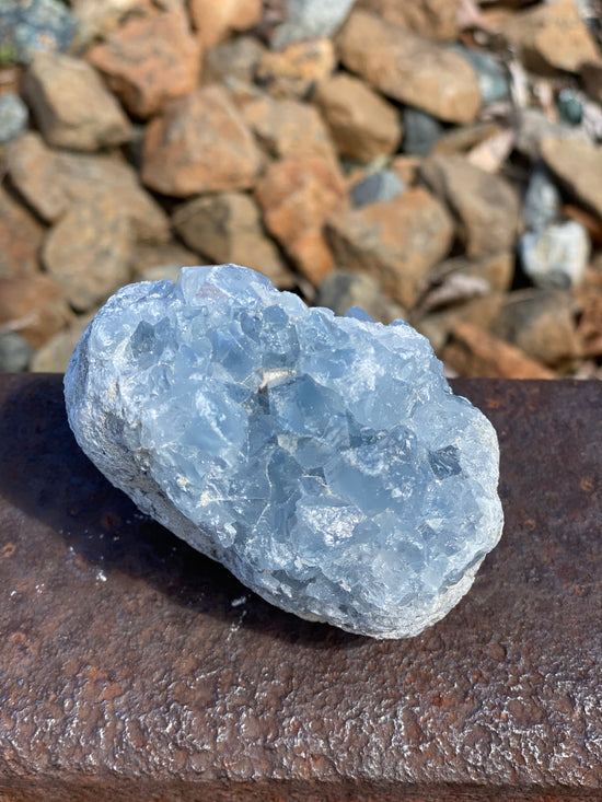 Celestite Geodes (size variety)