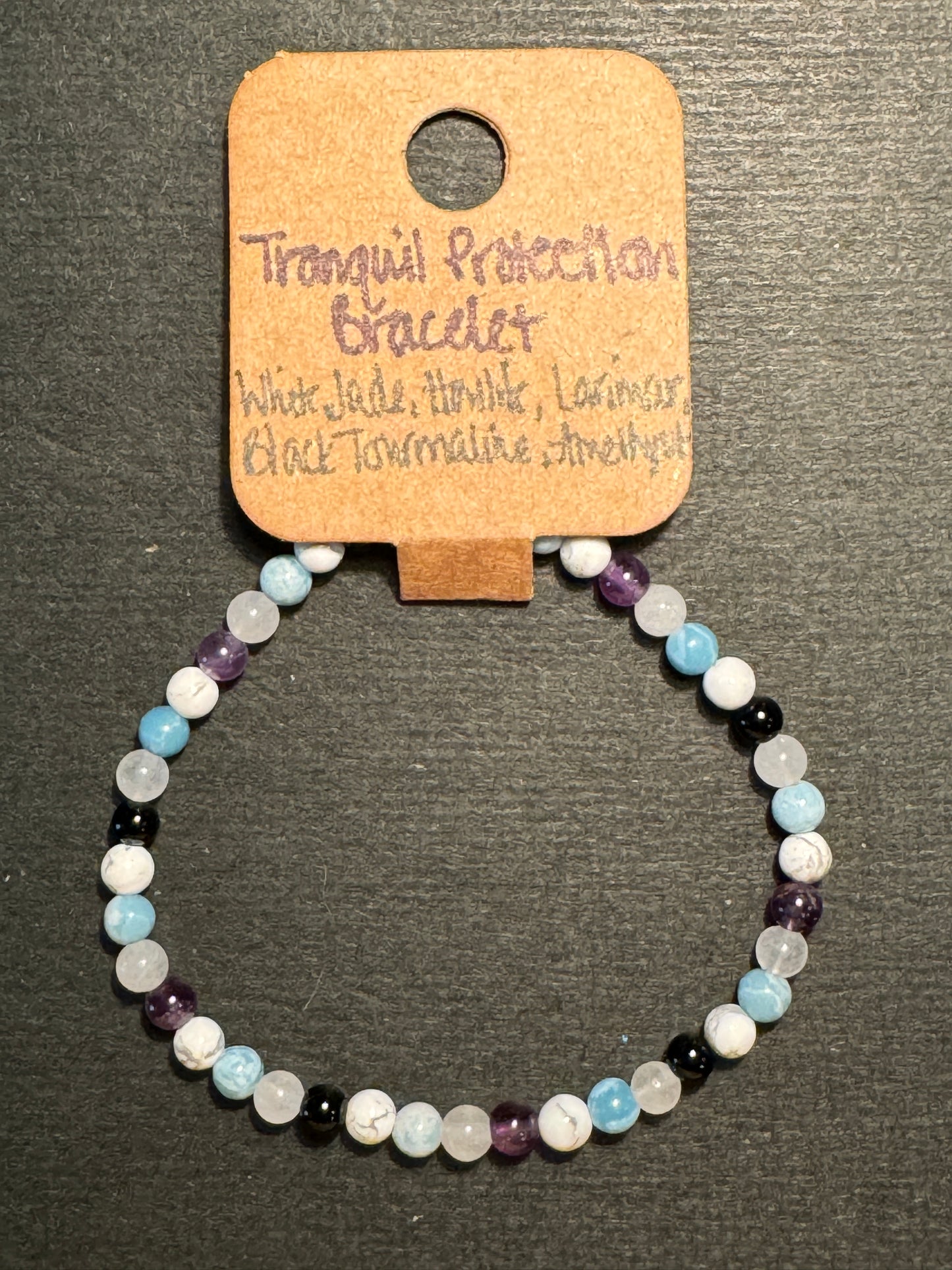 Healing Energy Gemstone Bracelet 4mm Collection by Jen Koch