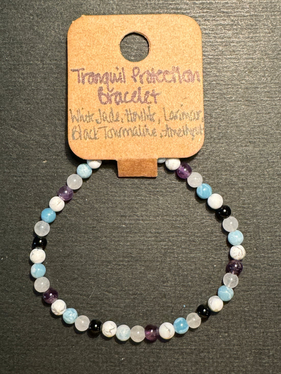 Healing Energy Gemstone Bracelet 4mm Collection by Jen Koch