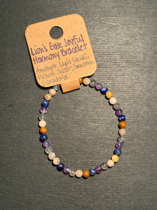 Healing Energy Gemstone Bracelet 4mm Collection by Jen Koch