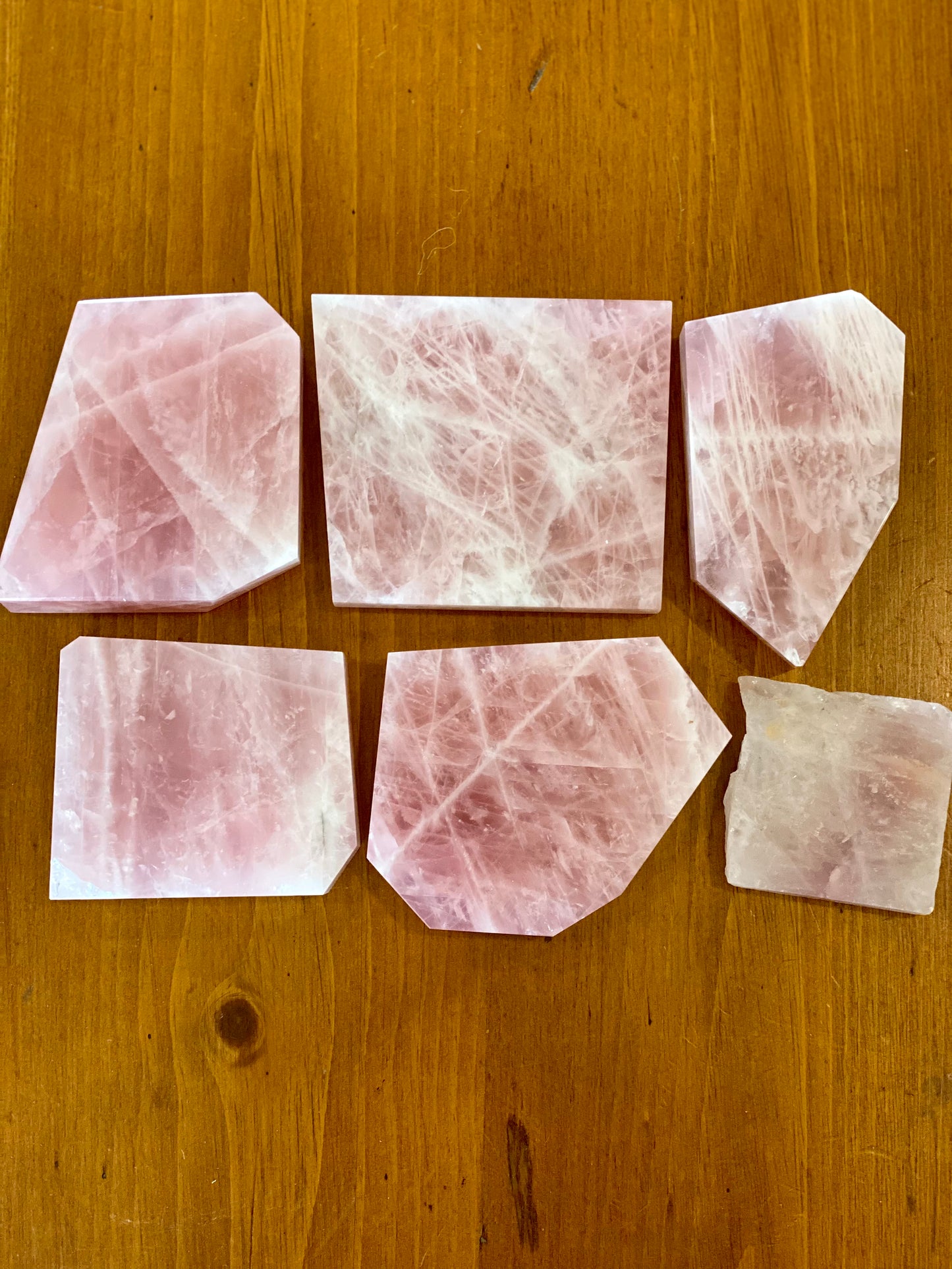 Rose Quartz Polished Slabs