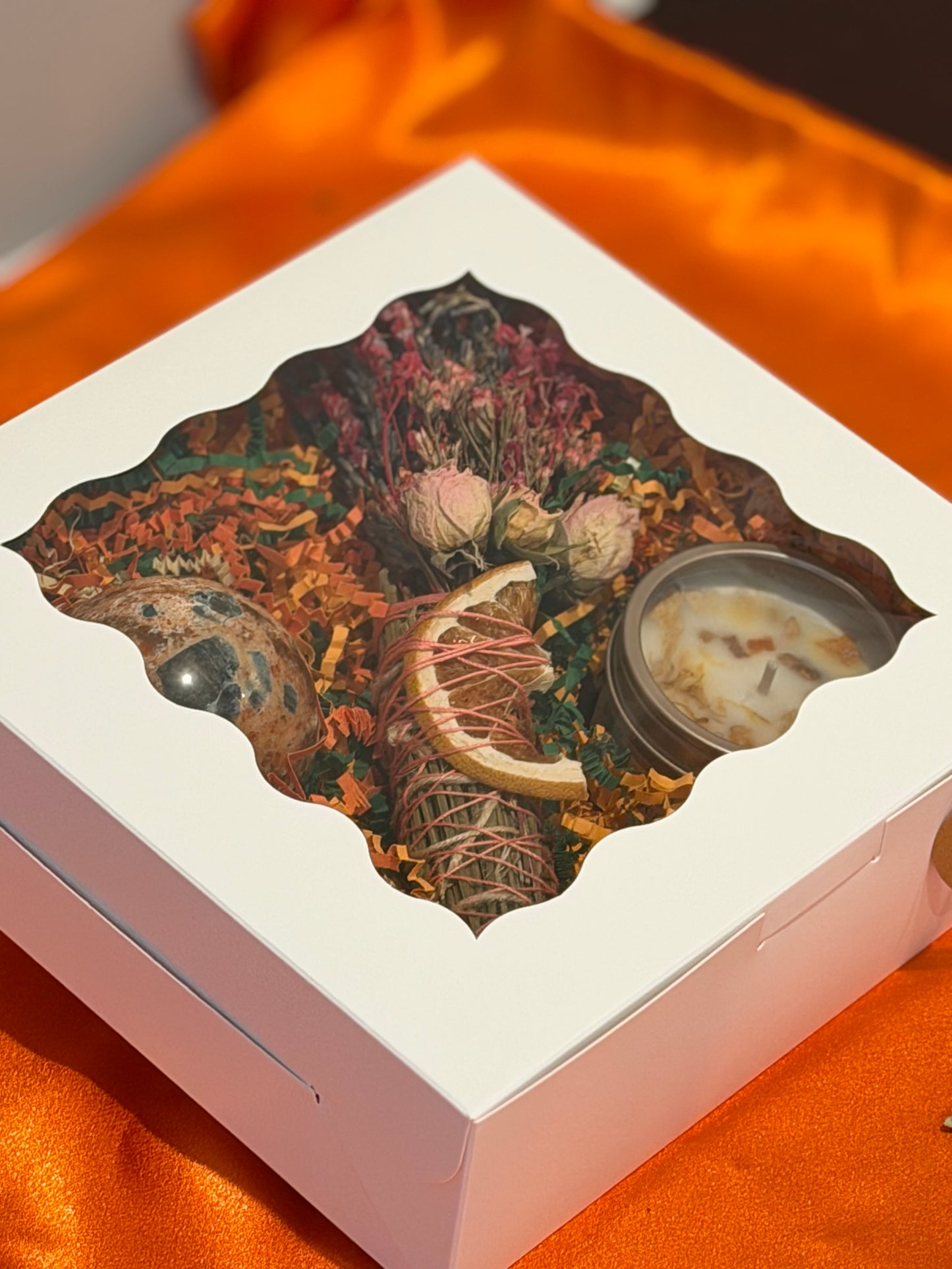 Grapefruit, Lavender & Rose Smudge Stick – Citrus Energy Clearing Bundle