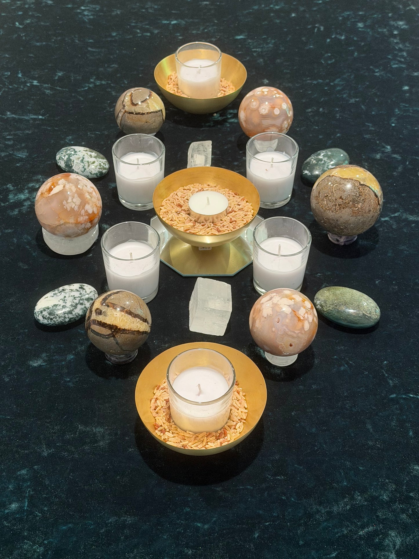 Clear Glass Votive Candle | Unscented Ivory Wax