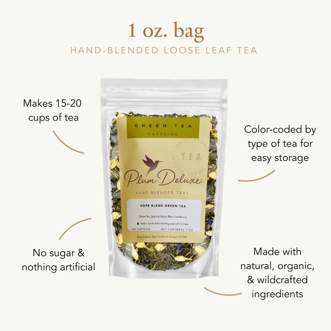 Gratitude Earl Grey Tea | Strawberry Vanilla Loose Leaf Black Tea