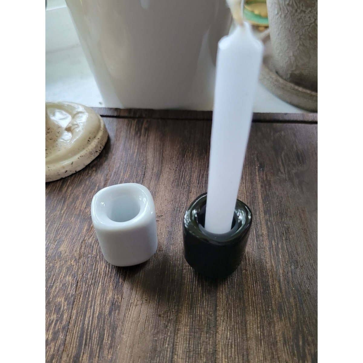 Ceramic Chime Candle Holder