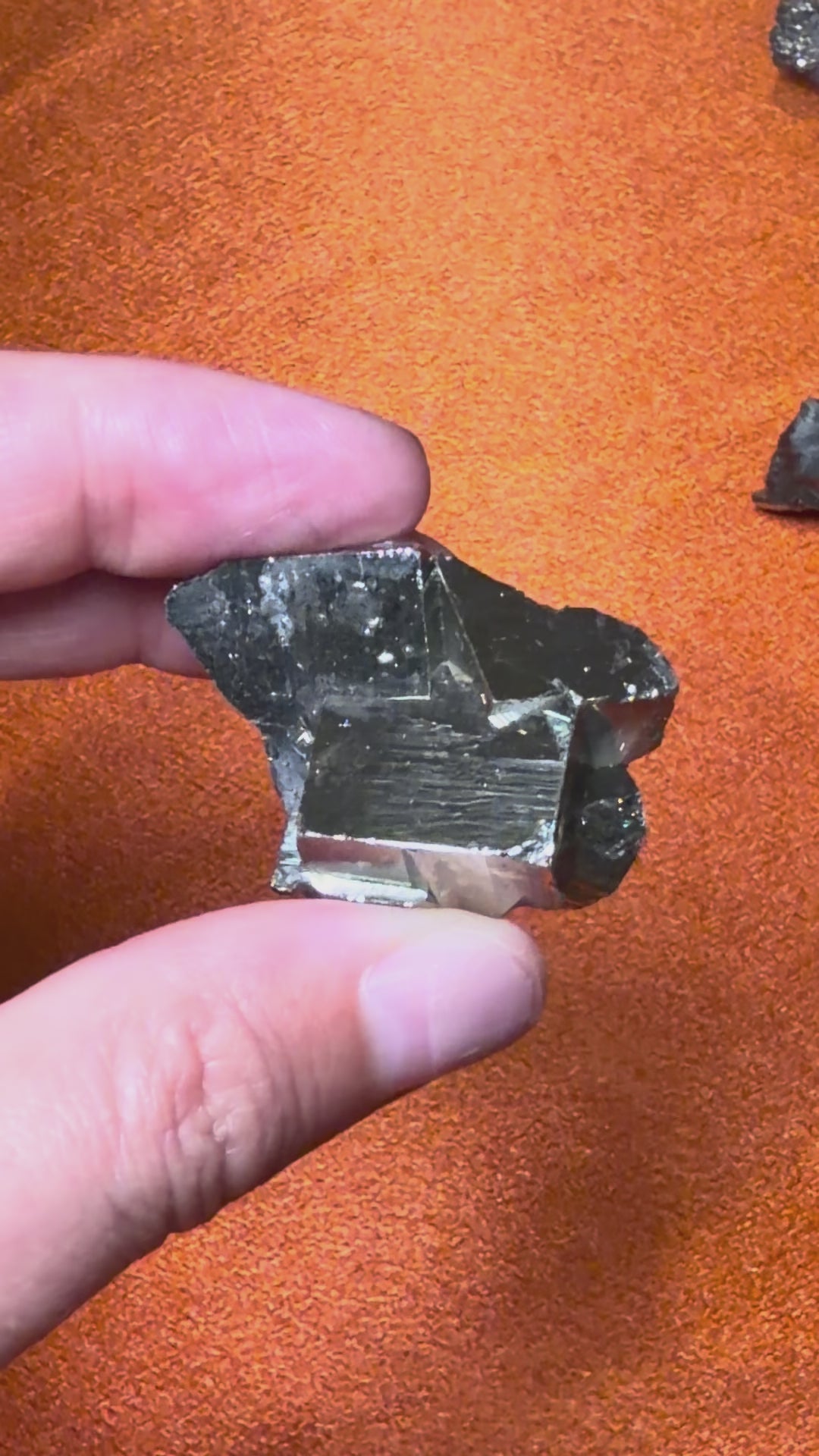 Load and play video in Gallery viewer, Pyrite Cubes &amp;amp; Clusters | Natural Pyrite Specimens
