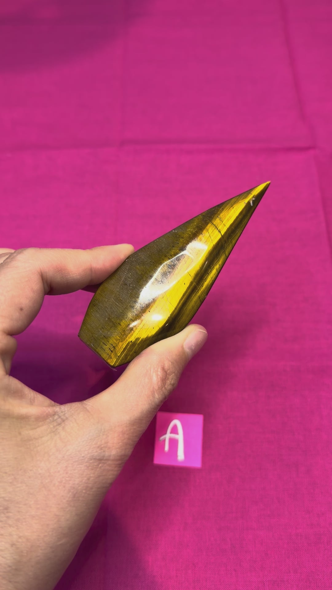 Load and play video in Gallery viewer, Tiger Eye Freeform
