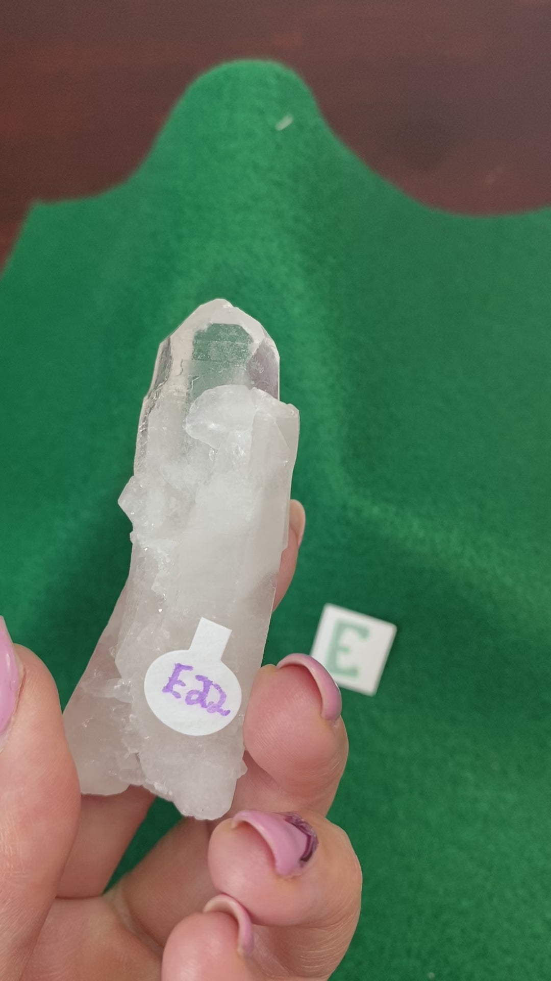 Load and play video in Gallery viewer, Lemurian Quartz Points
