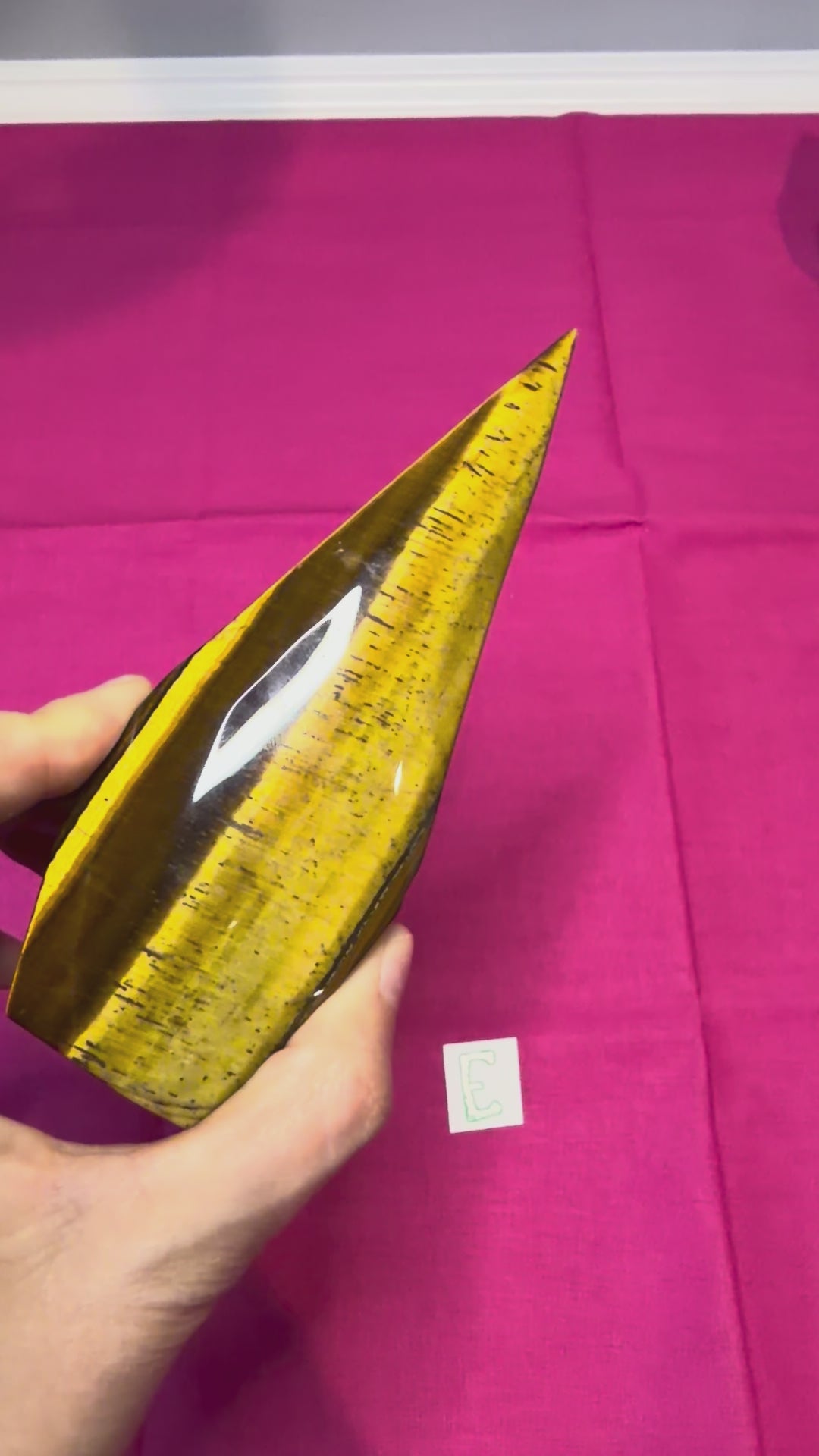 Load and play video in Gallery viewer, Tiger Eye Freeform
