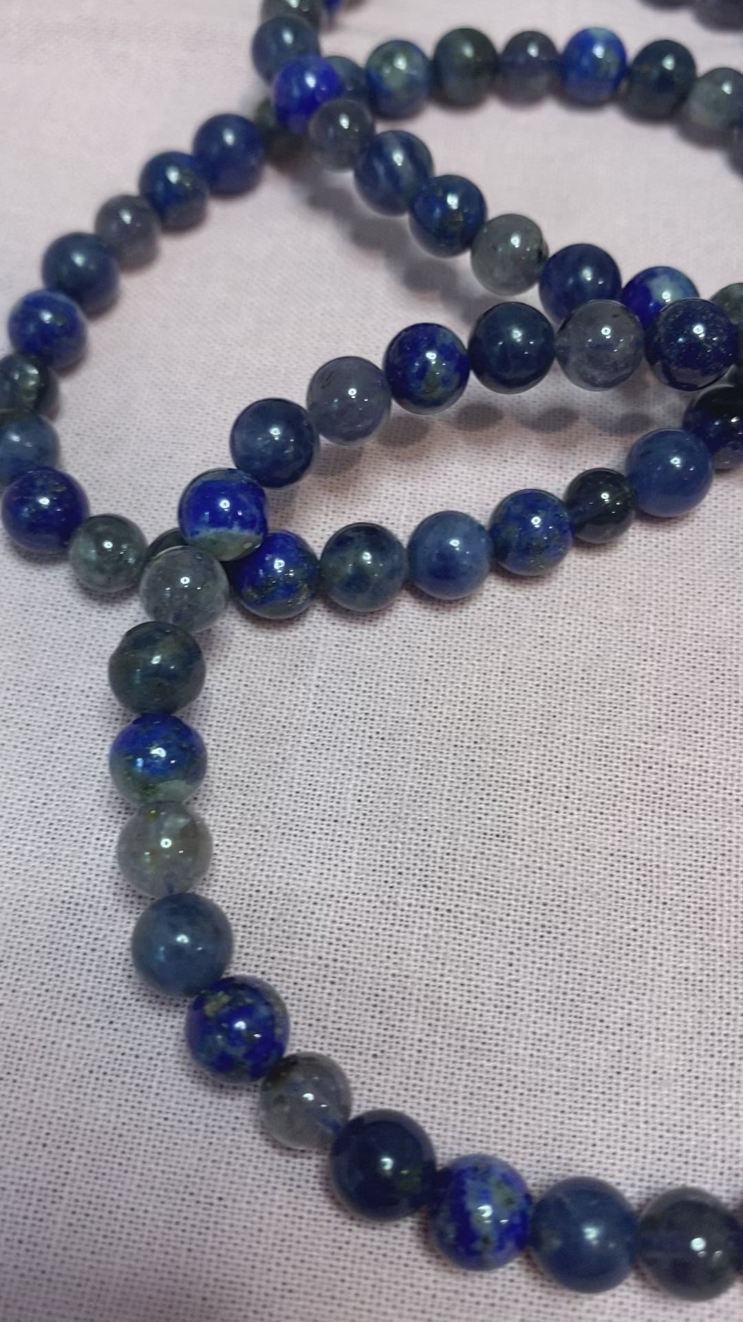 Load and play video in Gallery viewer, Third Eye Stretchy Bracelet - Intuition, Insight &amp;amp; Spiritual Clarity
