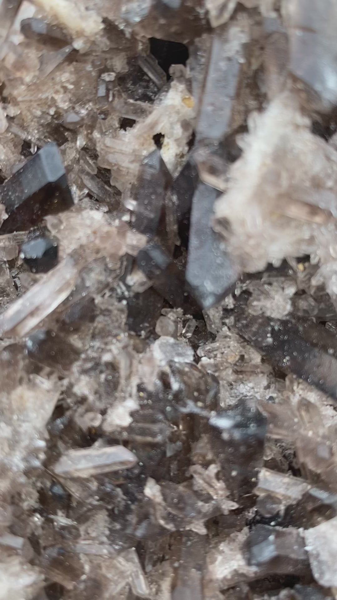 Load and play video in Gallery viewer, Smokey Quartz Cluster
