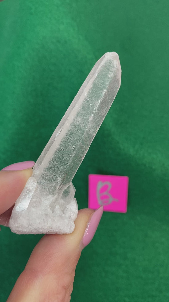 Load and play video in Gallery viewer, Lemurian Quartz Points
